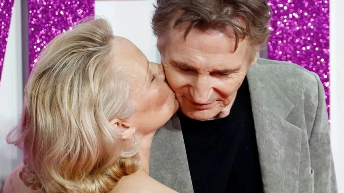 Liam Neeson praises his special bond with Pamela Anderson